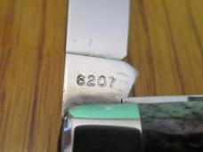 Case XX 1979 Brown Bone Mini Trapper with Pen Pattern # 6207 Case XX 1979 Brown Bone Mini Trapper with Pen Pattern # 6207