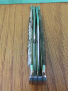 Case XX 1979 Brown Bone Mini Trapper with Pen Pattern # 6207 Case XX 1979 Brown Bone Mini Trapper with Pen Pattern # 6207