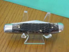Case XX 1979 Brown Bone Mini Trapper with Pen Pattern # 6207 Case XX 1979 Brown Bone Mini Trapper with Pen Pattern # 6207