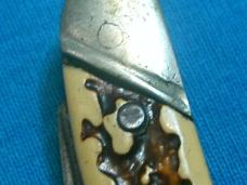 VINTAGE COLONIAL PROV USA SERPENTINE JACK PEN FOLDING POCKET KNIFE KNIVES OLD