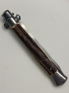 Frank B  Beltrame 28cm / 11" Kris Stag Older Style (Round Hole) Stiletto Swivel Bolster EX 