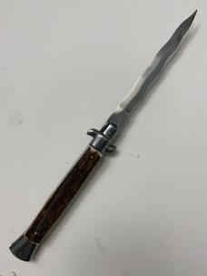 Frank B  Beltrame 28cm / 11" Kris Stag Older Style (Round Hole) Stiletto Swivel Bolster EX 