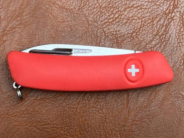 SWIZA D04R Red Swiss Pocket Knife