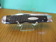 Case XX 1975 Brown Bone Cheetah Pattern # 6111 1/2 CV Case XX 1975 Brown Bone Cheetah Pattern # 6111 1/2 CV