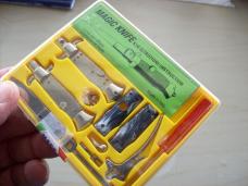 Italian Magic Knife Switchblade Kit Complete with Instructions UNUSED W/Plastic Case Italian Magic Knife Switchblade Kit Complete with Instructions UNUSED W/Plastic Case