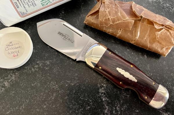 Hard To Find Great Eastern Cutlery Northfield 462111EO(S) Whaler, Cocobolo Handle, GEC 46, Unused  