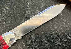 Great Eastern Cutlery Northfield 542117 Big Jack, Blood Red Jig Bone Handle, GEC 54, New 