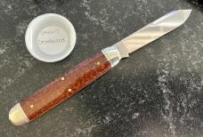 Great Eastern Cutlery Northfield 542117 Big Jack, Snakewood Handle, Custom Sheath, GEC 54, New Great Eastern Cutlery Northfield 542117 Big Jack, Snakewood Handle, Custom Sheath, GEC 54, New