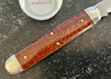 Great Eastern Cutlery Northfield 542117 Big Jack, Snakewood Handle, Custom Sheath, GEC 54, New Great Eastern Cutlery Northfield 542117 Big Jack, Snakewood Handle, Custom Sheath, GEC 54, New