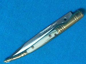 VINTAGE HORN ANDUJAR INOX NAVAJA SMALLL FOLDING POCKET PEN JACK KNIFE KNIVES OLD