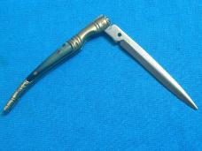 VINTAGE HORN ANDUJAR INOX NAVAJA SMALLL FOLDING POCKET PEN JACK KNIFE KNIVES OLD