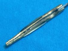 VINTAGE HORN ANDUJAR INOX NAVAJA SMALLL FOLDING POCKET PEN JACK KNIFE KNIVES OLD
