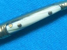 VINTAGE HORN ANDUJAR INOX NAVAJA SMALLL FOLDING POCKET PEN JACK KNIFE KNIVES OLD