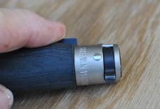 Old Bear 4 3/4" Closed Ebony Handles Big Knife Blade Locks Open/Closed Made in Maniago Italy Blk Bla