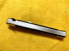 Large Double Action OTF stiletto, 11", double edged dagger blade. Large Double Action OTF stiletto, 11", double edged dagger blade.
