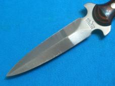 VINTAGE 1983 WESTERN USA W77 G  FIXED BLADE COMBAT FIGHTING DIRK DAGGER BOOT KNIFE KNIVES OLD