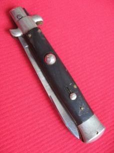 Vintage 1960's Italian Button Open Button Close 9" Stiletto Switchblade Knife Vintage 1960's Italian Button Open Button Close 9" Stiletto Switchblade Knife