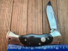 Boker Scout Lockback Buffalo Horn Handles 440C Blade Solingen Germany Boker Scout Lockback Buffalo Horn Handles 440C Blade Solingen Germany