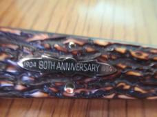 Schrade 80th Anniversary 1904 to 1984 Imitation Stag Large Barlow  Model 280