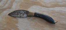 Old Pre War Chinese Folder Deep Touch Mark 3 1/2" Closed Well Used Closes Tight Brass Hardware Old Pre War Chinese Folder Deep Touch Mark 3 1/2" Closed Well Used Closes Tight Brass Hardware