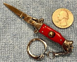 Miniature 3.5 Inch Fishtail Knife, Made In China, Unused
