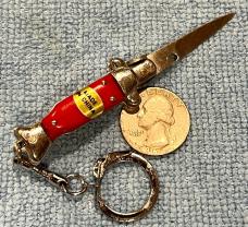 Miniature 3.5 Inch Fishtail Knife, Made In China, Unused Miniature 3.5 Inch Fishtail Knife, Made In China, Unused