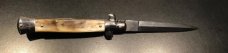 NEW - Italian 9" Stiletto, Honey Horn Scales NEW - Italian 9" Stiletto, Honey Horn Scales