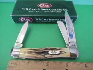 Case XX 2006 Blue Scrolled Stag Stockman Pattern # 53032