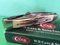 Case XX 2006 Blue Scrolled Stag Stockman Pattern # 53032