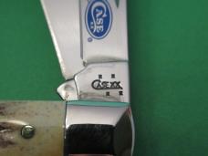 Case XX 2006 Blue Scrolled Stag Stockman Pattern # 53032
