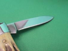 Case XX 2006 Blue Scrolled Stag Stockman Pattern # 53032