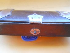 Antique Hobo Style Traveling Dining Kit 