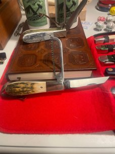 Daniel’s family  Cock fighting knives 
