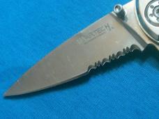 WARTECH FAUX PEARL SINGLE BLADE LOCKBACK EDC BAREHEAD FOLDING POCKET JACK KNIFE KNIVES OLD