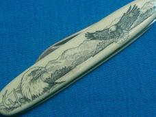 VINTAGE BARLOW USA EAGLE SCRIMSAW POCKET WATCH FOB KEYCHAIN KNIFE KNIVES OLD USA VINTAGE BARLOW USA EAGLE SCRIMSAW POCKET WATCH FOB KEYCHAIN KNIFE KNIVES OLD USA
