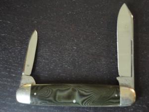 PINE KNOT BELNAP HARDWARE LARGE GREEN SWIRL CELLULOID CIGAR 1920-30