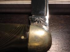 PINE KNOT BELNAP HARDWARE LARGE GREEN SWIRL CELLULOID CIGAR 1920-30