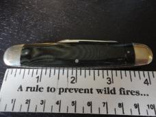 PINE KNOT BELNAP HARDWARE LARGE GREEN SWIRL CELLULOID CIGAR 1920-30