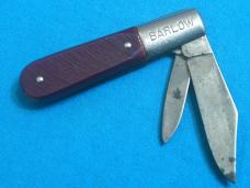 VINTAGE IMPERIAL PROV RI USA BARLOW FOLDING POCKET JACK KNIFE KNIVES OLD