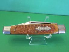 Case Classic 1990 Red / Brown Bone Moose Pattern 62075 XX on Blades Case Classic 1990 Red / Brown Bone Moose Pattern 62075 XX on Blades