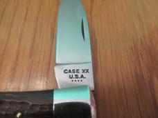 Case XX 1976 Wood Handle Lock Back Pattern # 61051L  SSP