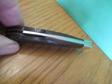 Case XX 1976 Wood Handle Lock Back Pattern # 61051L  SSP