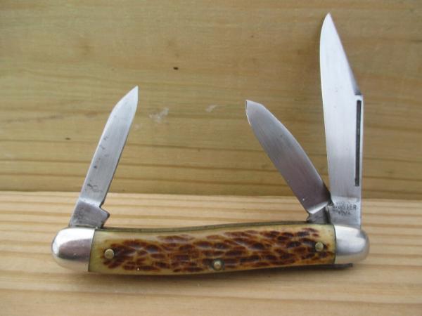 Ulster USA Stockman Rogers Bone Handles Ulster USA Stockman Rogers Bone Handles