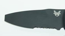 Benchmade Auto Triage 9160SBK Auto Open N680 Bohler Steel Tanto Serrated Blade New w/Original Box Benchmade Auto Triage 9160SBK Auto Open N680 Bohler Steel Tanto Serrated Blade New w/Original Box
