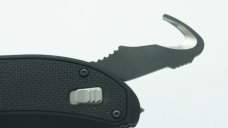 Benchmade Auto Triage 9160SBK Auto Open N680 Bohler Steel Tanto Serrated Blade New w/Original Box Benchmade Auto Triage 9160SBK Auto Open N680 Bohler Steel Tanto Serrated Blade New w/Original Box