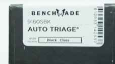 Benchmade Auto Triage 9160SBK Auto Open N680 Bohler Steel Tanto Serrated Blade New w/Original Box Benchmade Auto Triage 9160SBK Auto Open N680 Bohler Steel Tanto Serrated Blade New w/Original Box