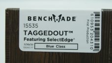 Benchmade Taggedout 15535 Manual Open Orange Givory Handle First Production Run New w/Original Box