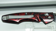 Benchmade Osborne 771BC1-01 Red/Black Red Splash Pre-Production Limited Edition Unused Condition Box Benchmade Osborne 771BC1-01 Red/Black Red Splash Pre-Production Limited Edition Unused Condition Box