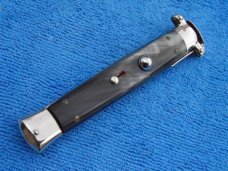 NOS Vintage 1960's Italian OTF Rosa Uliana Primo "Brazilian Horn" Switchblade NOS Vintage 1960's Italian OTF Rosa Uliana Primo "Brazilian Horn" Switchblade