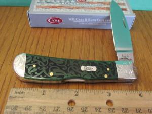 Case XX 2020 Image XX Scrolled Bolsters Ivy Bermuda Green Bone Tribal Lock Pattern # TB 612010L SS